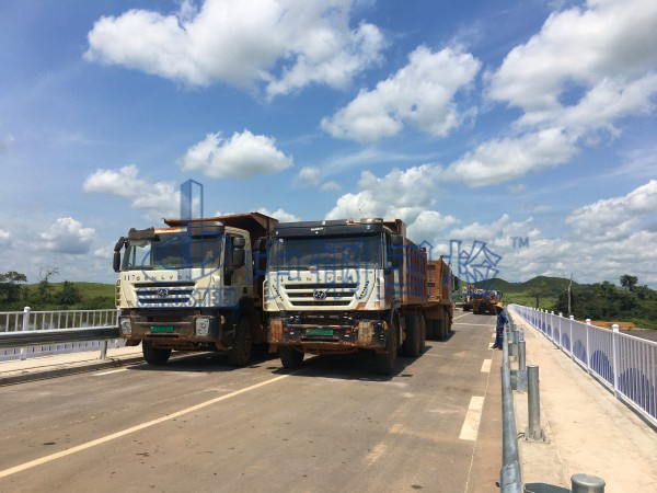 橋梁靜載檢測現場檢測