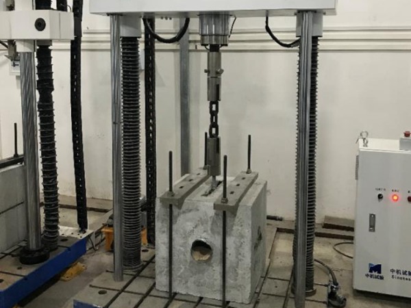 橋墩臺預(yù)埋槽道檢測